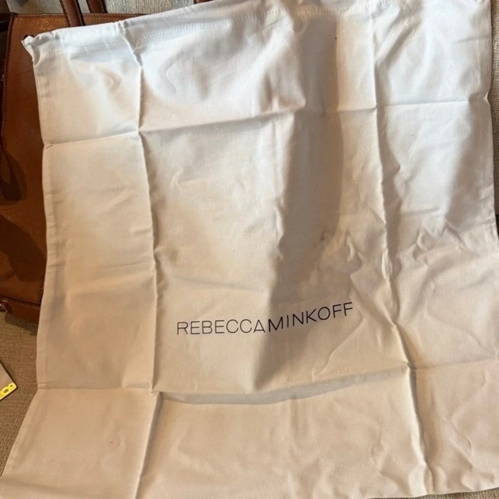 Rebecca Minkoff Always on Side‎ Zip Regan Tote in Almond Brown NWT